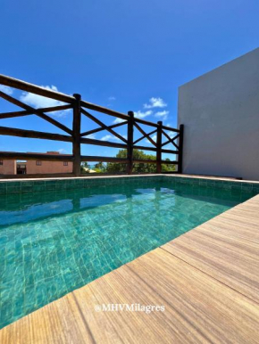 MHV Milagres - Casa Coralli 04 Refugio a poucos metros da Praia, Piscina com vista para o mar!